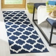 thumbnail image 3 of SAFAVIEH Montauk Proinsias Geometric Cotton Area Rug, Navy/Ivory, 3' x 5', 3 of 10