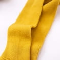thumbnail image 5 of Zwiiyzr Infant Baby Girl Boy Ribbed Leggings Suspender Pants Overalls 6 Months-4 Years Toddlers High Waist Knit Tights Pantyhose Socks Winter Warm Stockings Yellow, 5 of 7