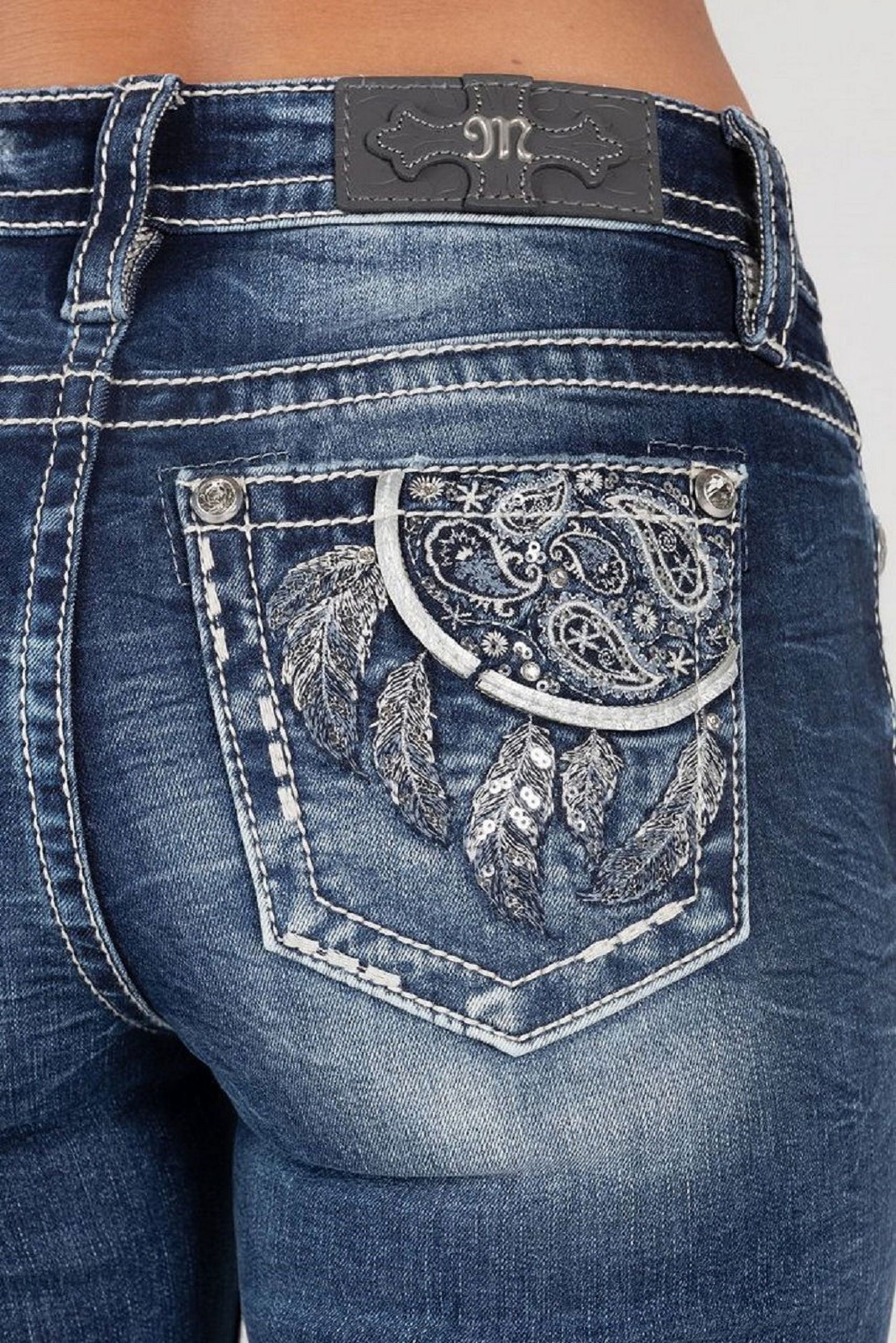 Miss Me Mid-Rise Bootcut Dreamcatcher Ladies Jeans M9240B