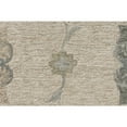thumbnail image 4 of LR Home Aiden 7' x 9' Silver/Cream Floral Wool Indoor Area Rug, 4 of 7