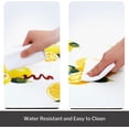 thumbnail image 3 of Lemon Kitchen Rugs and Mats Set of 2, Anti Fatigue Floor Mat, Waterproof PVC Leather Non Slip Kitchen Floor Mats,Comfort Doormat Standing Running Mats Area Rugs Carpet Decor for Kitchen, 3 of 6
