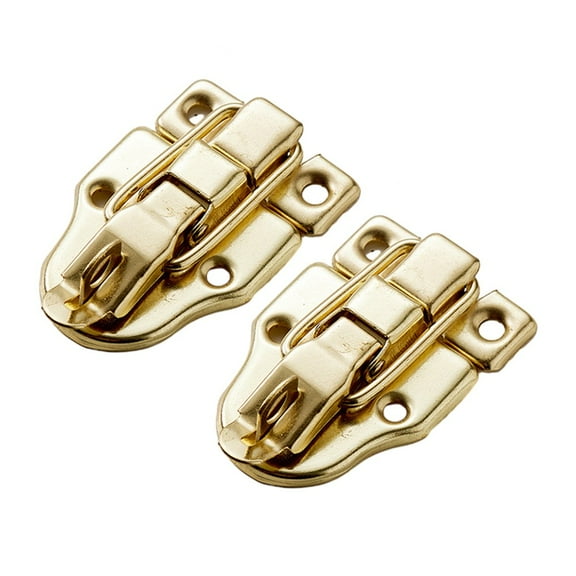 2PCS Antique Luggage Duckbill Buckle Flight Case Latch Luggage Lockable Luggage