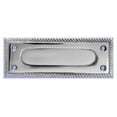thumbnail image 2 of Renovators Supply Rectangular Brass Window Sash Lift 5" Chrome Georgian Rope Recessed Sash Lift for Windows w/Screws, 2 of 9