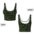 thumbnail image 6 of Goofa Cool Gamepad Printed Sports Bras for Women, High Impact Running Bra Workout Crop Tank Tops Longline Sports Bra Push up-Medium, 6 of 9