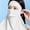 Gray, variant on Lightweight Breathable Sun Protection Face Cover, Staron Adjustable Balaclava with Neck Flap UV Shield, Portable Hood for Cycling Hiking Fishing Running Golf, Black