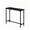 Black_43" W, variant on Hassch Narrow Bar Table, 71"W Pub Table with Metal Frame and Adjustable Foot, Multifunctional Console Table for Living Room Party, Brown