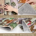 thumbnail image 4 of Boho Kitchen Rug Sets 3 Pieces, Washable Kitchen Mats for Floor, Non Slip Soft Kitchen Area Rug Floor Mat for Kitchen, Laundry Room and Hallway (Spice-Colorful), 4 of 5