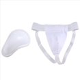 thumbnail image 3 of 8X Protector de Coquilla Hombre, Boxeo Kickboxing Muay Coquilla, Ventilado Ajustable, Entrenamiento de Lucha Karate M, 3 of 5