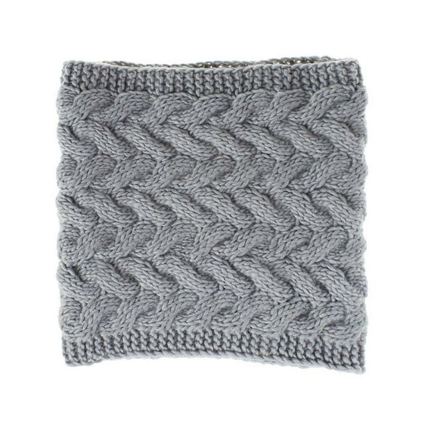 Minnieouse Bufanda de punto cálida para invierno, gorro, guantes y orejeras, conjunto para hombres y mujeres, gorro elástico suave, bufanda, manoplas y Sombreros gris claro Minnieouse AP009485-04B