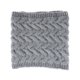thumbnail image 1 of Minnieouse Bufanda de punto cálida para invierno, gorro, guantes y orejeras, conjunto para hombres y mujeres, gorro elástico suave, bufanda, manoplas y Sombreros gris claro Minnieouse AP009485-04B, 1 of 6