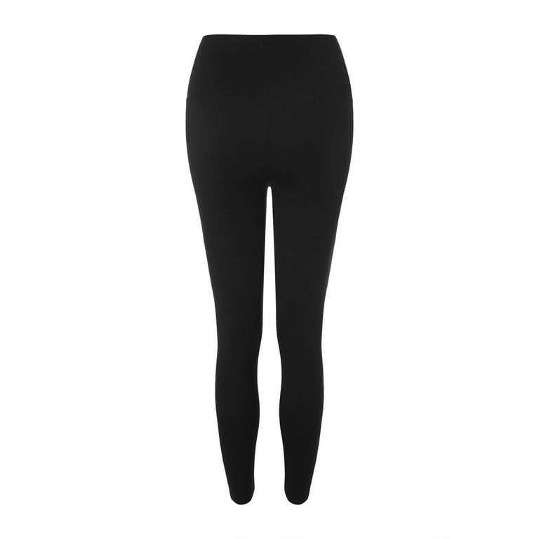 CAICJ98 Womens Leggings High Waisted Women's Lined Leggings Water Resistant  Winter Running Tights Gear Cold Weather Thermal Hiking Pants Black,L