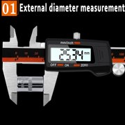 Digital LCD caliper 150Mm, high precision electronic digital caliper Hasaki