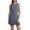 Blue, variant on Wdgfv Women Bodycon Boat Neck Mini Dress Basic Summer Sleeveless Tank Dress Slim Fit Night Out Party Dress Clubwear Yellow M
