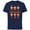 Navy, variant on Disney PIXAR Turning Red Mei Lee Growing Pains - Short Sleeve Cotton T-Shirt for Adults - Customized-Black
