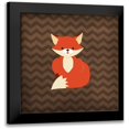 thumbnail image 1 of Robinson, Tamara 12x12 Black Modern Framed Museum Art Print Titled - Fox II, 1 of 5