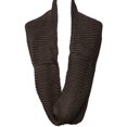 thumbnail image 3 of ALLYDREW Unisex Soft Thick Knitted Winter Warm Infinity Scarf Ribbed Knit Infinity Loop Scarf - Coffee Thick Infinity Scarf, 3 of 4