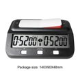thumbnail image 1 of Chess Digital Timer Competition Count Up Down Board Game Clock Professional Multifunctional Stopwatch For Training Teaching, 1 of 6