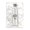 Dior Marble Glam, variant on Stupell Industries Contemporary Glam Fashion Water Bottle over Marble Black Framed Giclee Art, 11 x 14, by Ziwei Li