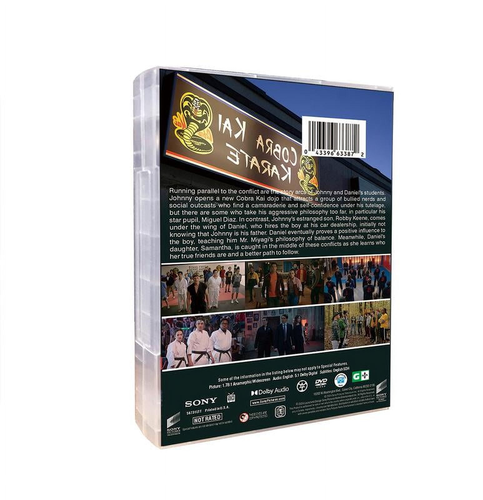 Cobra Kai Complete Series Seasons 1-6 (DVD) - Walmart.com