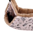 thumbnail image 5 of Cute Pet Squirrel Hamster Hammock Small Animals Hanging Bed Mat House Cage Nest 34x34cm, 5 of 8