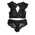 thumbnail image 4 of Conjunto de de encaje sin espalda sin cables Conjunto de de encaje para mujer 34A / 75A Hugo Ropa interior para mujeres, 4 of 10