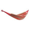 thumbnail image 1 of UBesGoo Hamac en Polyester et Coton Lit Hamac Double avec Sac de Transport Portable Rayure Rouge, 1 of 6