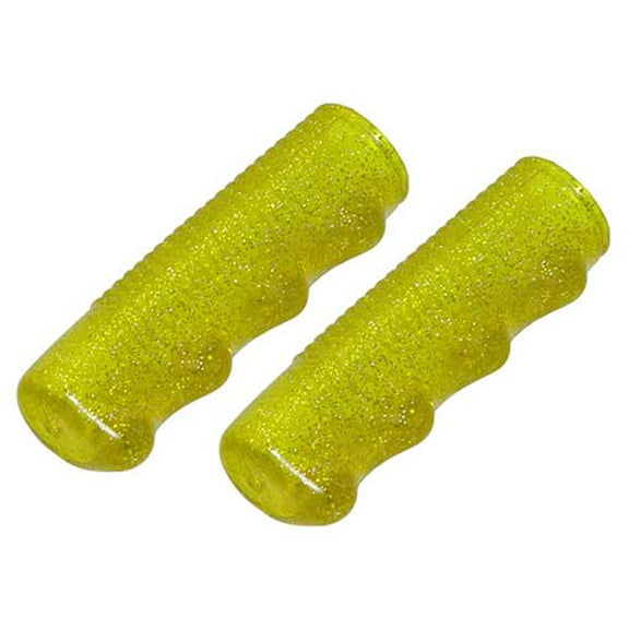 bike Lowrider Grips 7/8 long 95mm Sparkle/Yellow.bicycle Grips