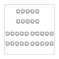 thumbnail image 1 of 30PCS MF84ZZ LF840ZZ Blindé à Bride 4 x 8 x 3MM Modèle Roulement à Billes, 1 of 8