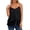 Black, variant on uvwlwu Women's Tiered Ruffle Chiffon Cami Top V-Neck Sleeveless Flowy Lightweight Casual Summer Beach Tank Blouse,XXL