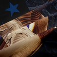 thumbnail image 5 of Manfei Rustic Duck Wildlife Blackout Curtains Set of 2 (38x54 Each), Contemporary Art Camouflage Living Room Curtains, Navy, 5 of 6