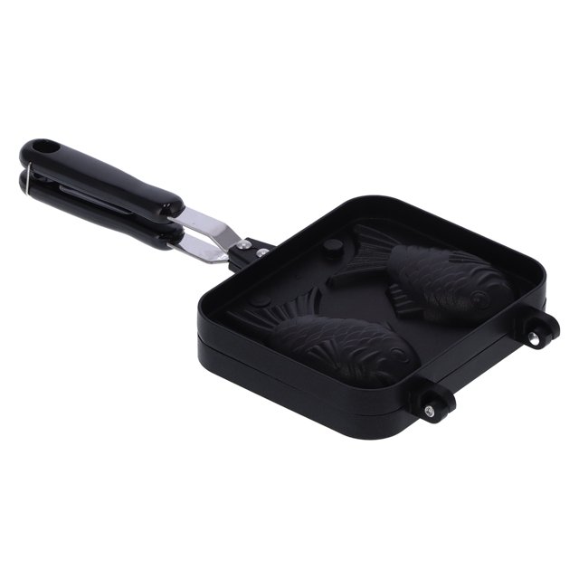 Non-Stick Bakeware, Taiyaki Pan Double Pan Fish-shaped Waffle Cake Maker Waffle Cake Maker Pan for Kitchen
