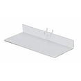 thumbnail image 2 of SSWBasics 9 x 4 inch Clear Acrylic Shelf - For Pegboard - Set of 2, 2 of 3