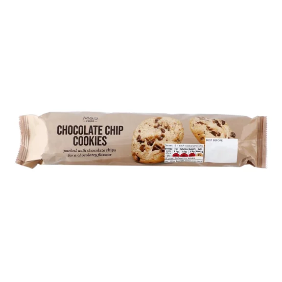 M&S Chocolate Chip Cookie  200g … - Pack of 2