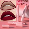 thumbnail image 2 of 5 Colors Lipstick Pencil Matte Velvet Waterproof Long-lasting Non-stick Cup Lip Stick Sexy Rose Red Orange Lip Liner Makeup, 2 of 4