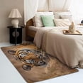 thumbnail image 3 of Tiger Rugs for Living Room - 4x6 Rug - Tiger Home Decor Rug - Wild Animal Area Rug - African Wildlife Rugs - Tiger Head Carpet S-&157, 3 of 7