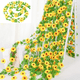 thumbnail image 1 of Corona de girasol artificial liwang 4pcs de flores artificiales, 1 of 5