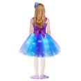 thumbnail image 6 of Zshosam Sequin Dress for Girls Layered Tulle Tutu Dress for Toddler Girls,Baby Girl Rainbow Tutu Princess Skirt Size 6T 8T,(Dark Purple 6-8 Years), 6 of 9