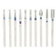 thumbnail image 4 of Juego de Brocas para U?as, Lima Eléctrica para Cutícula de Diamante de Carburo de Silicio Y Kit de Brocas para U?as de Gel Acrílico de Cerámica, Herramientas para Decoración de U?as Acrílicas Amonsee No, 4 of 6