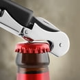 thumbnail image 5 of Waiter Corkscrew, Wine Opener with Serrated Foil Cutter (Green, 2 Pack), 5 of 5