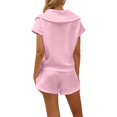 thumbnail image 4 of NMMUED Two Piece Sets for Women Summer Womens Short Sets Sweat Set for Women Athleisure Sets Women Tracksuit for Women, Pink S, 4 of 5