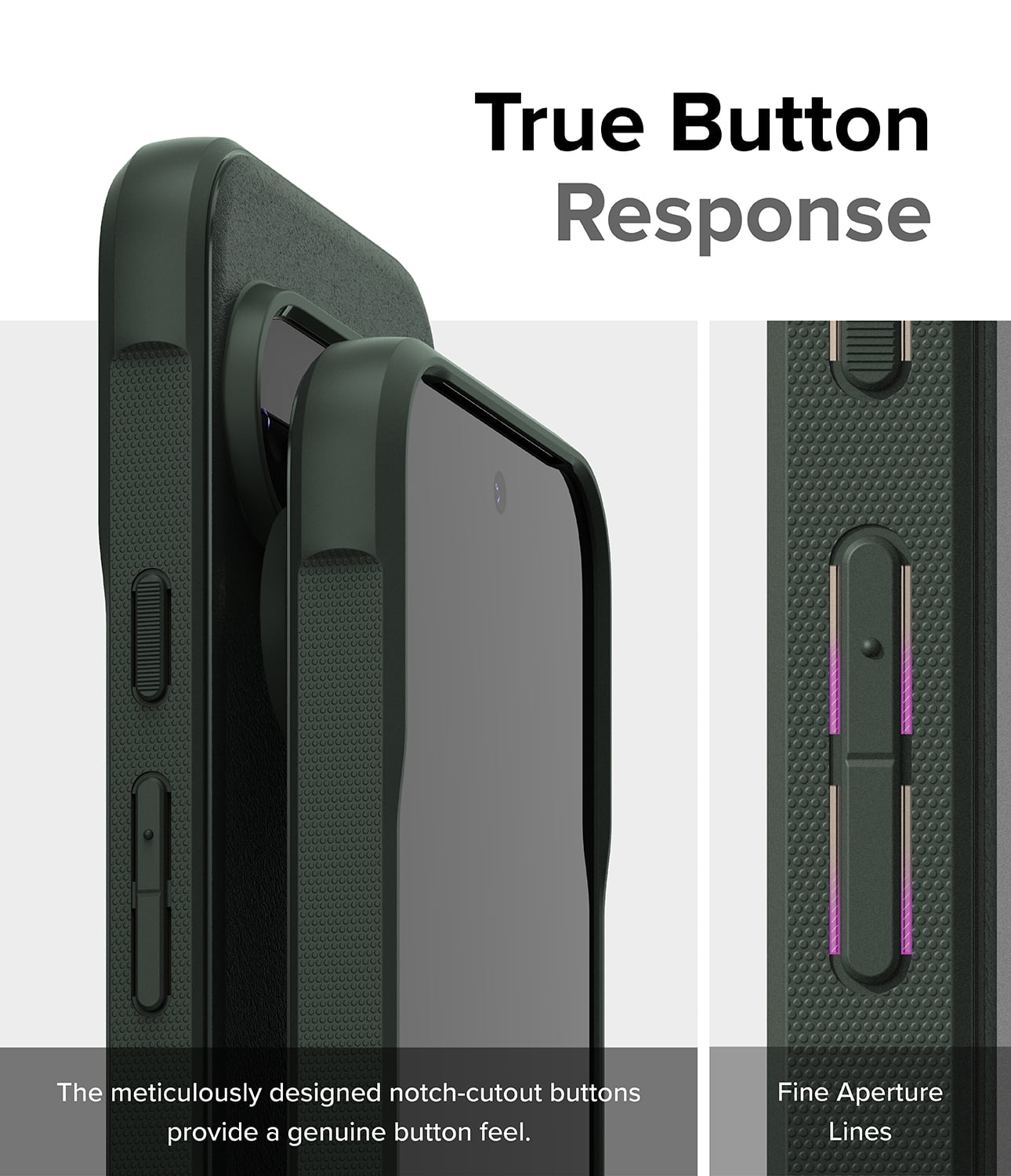 Ringke Pixel 9 Pro XL [Onyx] High Quality Flexible Heavy Duty Durable Phone Case - Dark Green