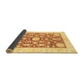 thumbnail image 2 of Ahgly Company Indoor Round Oriental Brown Traditional Area Rugs, 8' Round, 2 of 4
