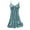 Green, variant on PMVFHDE Nightgowns For Women Cute Solid Color Imitation Silk With Bud Silk Belt Pad Gathered Suspender Nightdress Comfortable Sleepwear Green,XXL