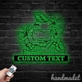 thumbnail image 4 of Handmadetneonsign Frog Metal Wall Art, Frog Animl Metal Sign Wall Decor, Frog Metal Sign Wall Decor, 4 of 5