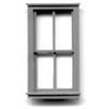 HO 30"x62" 4 Pane Dbl Hung Window (8)