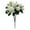 White, variant on 1 Pcs Real Touch Hydrangea Artificial Flowers,Valentine's Day Fake Flower Ornament,14.5" Hydrangeas Fake Hydrangeas for Home Decor Party Wedding Bouquets Table Centerpieces Floral Decor(Orange)