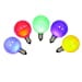 thumbnail image 3 of Vickerman XLED5CG40 G40 Ceramic LED Replacement Bulbs with Multi-Colored Lights, 3 of 3