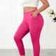thumbnail image 2 of TaTaai Women's Plus Size Casual Yoga Pants with Pockets High Waist Elastic Stretchy Solid Color Sports Leggings Comfy Lounge Trousers Daily Workout Home Bottoms Gift, 2 of 7