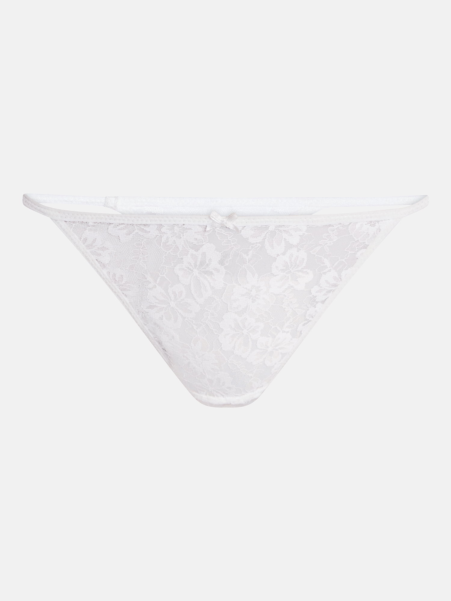 No Boundaries Women’s All Over Lace Thong Underwear, 3-Pack, Sizes XS-XXXL
