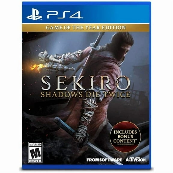 Sekiro Shadows Die Twice Game Of The Year Edition (Playstation 4)